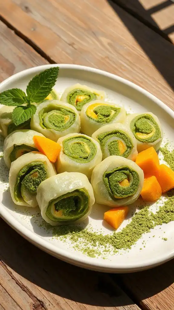delightful summer mochi rolls delightful summer mochi rolls