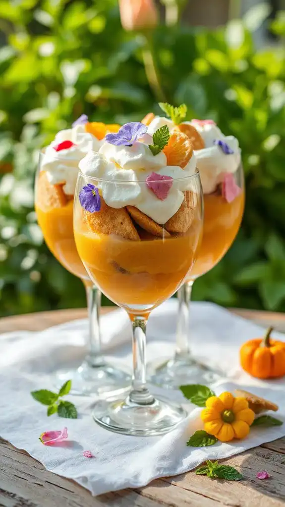 delightful summer pudding parfaits