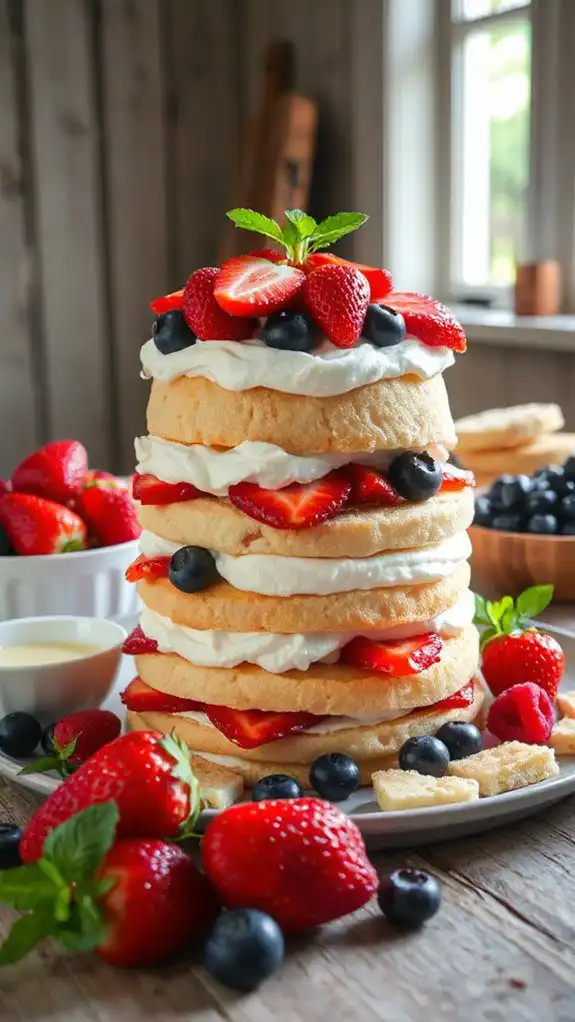 delightful summer strawberry dessert