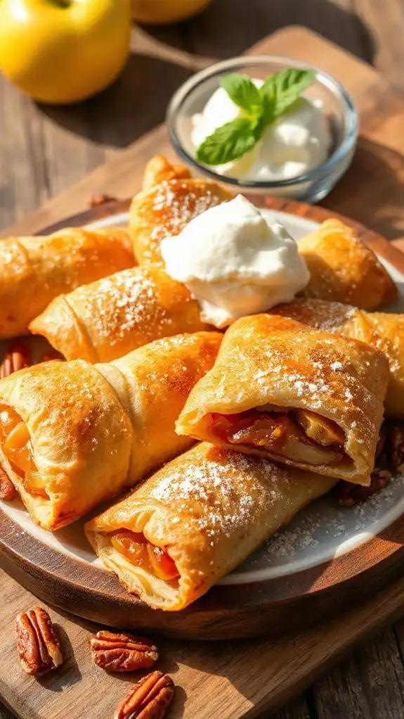 delightful sweet apple rolls