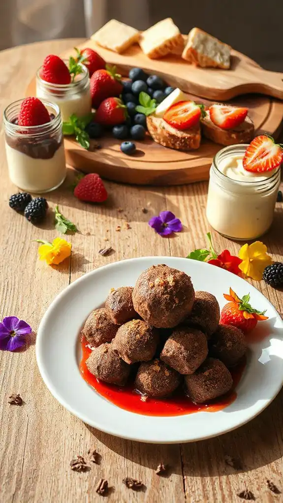 delightful tangy chocolate truffles delightful tangy chocolate truffles