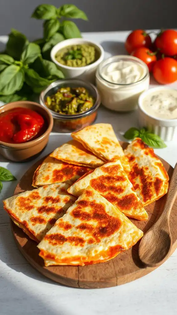 dipping sauce choices offered