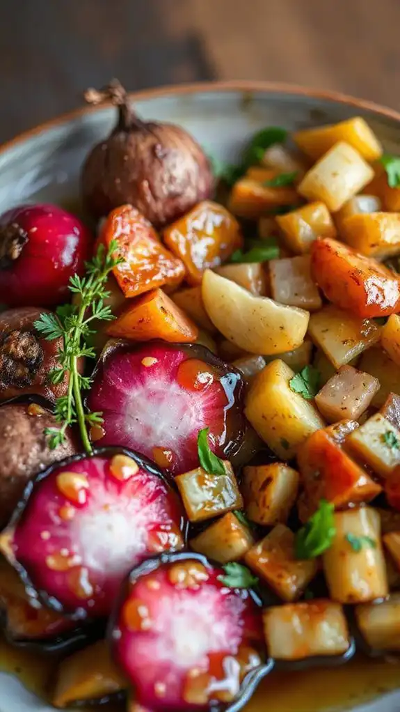 distinctive vegetable cuisine creations