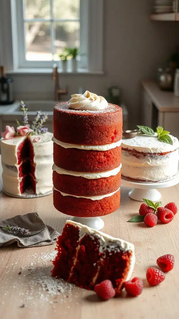 diverse red velvet adaptations