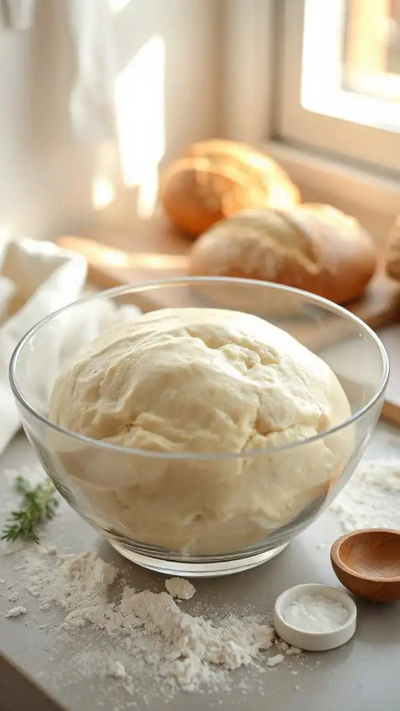 dough should double in size