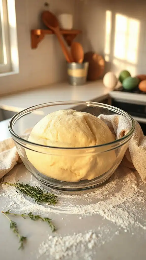 dough should double in size