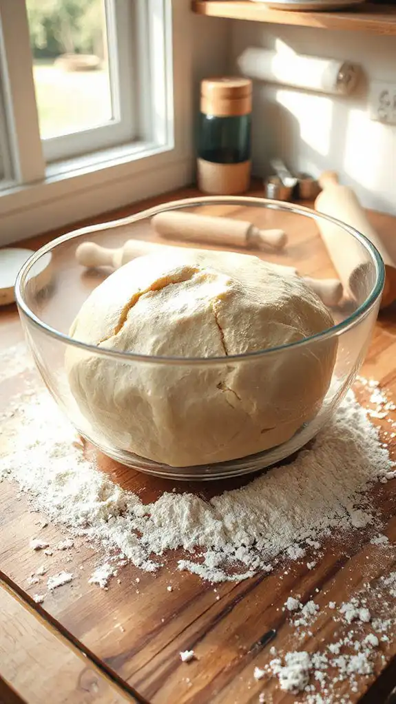 dough should double in size