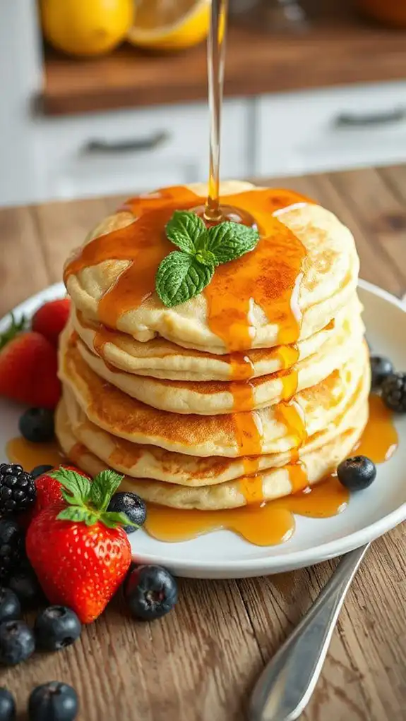 drizzle with maple syrup