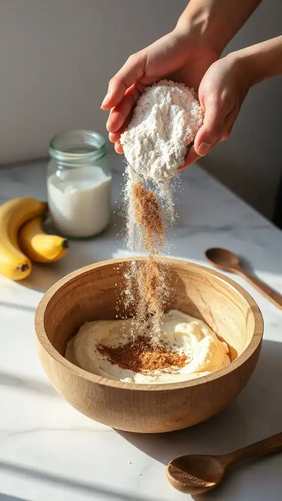 dry ingredients enhance texture