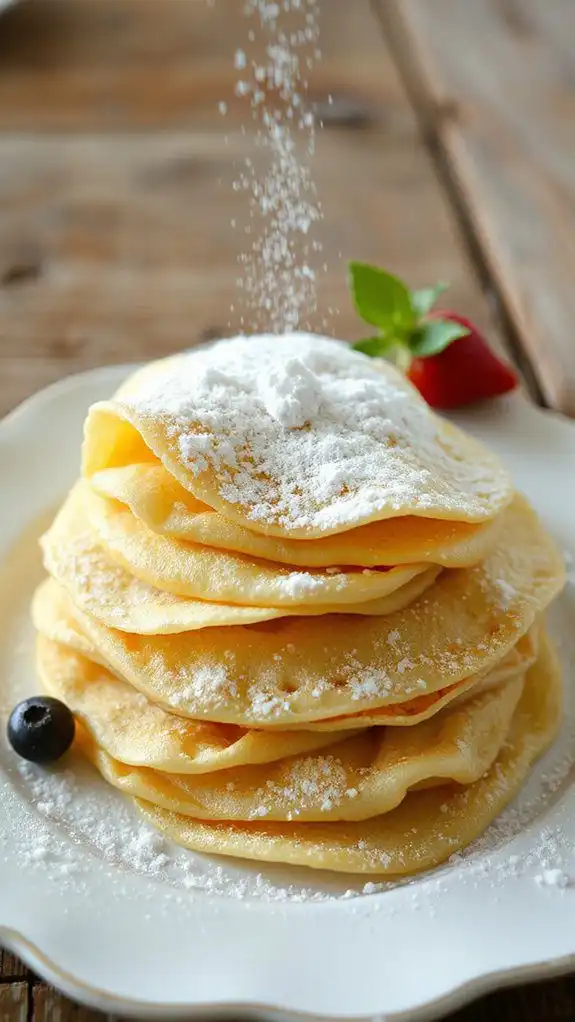 dust with powdered sugar dust with powdered sugar