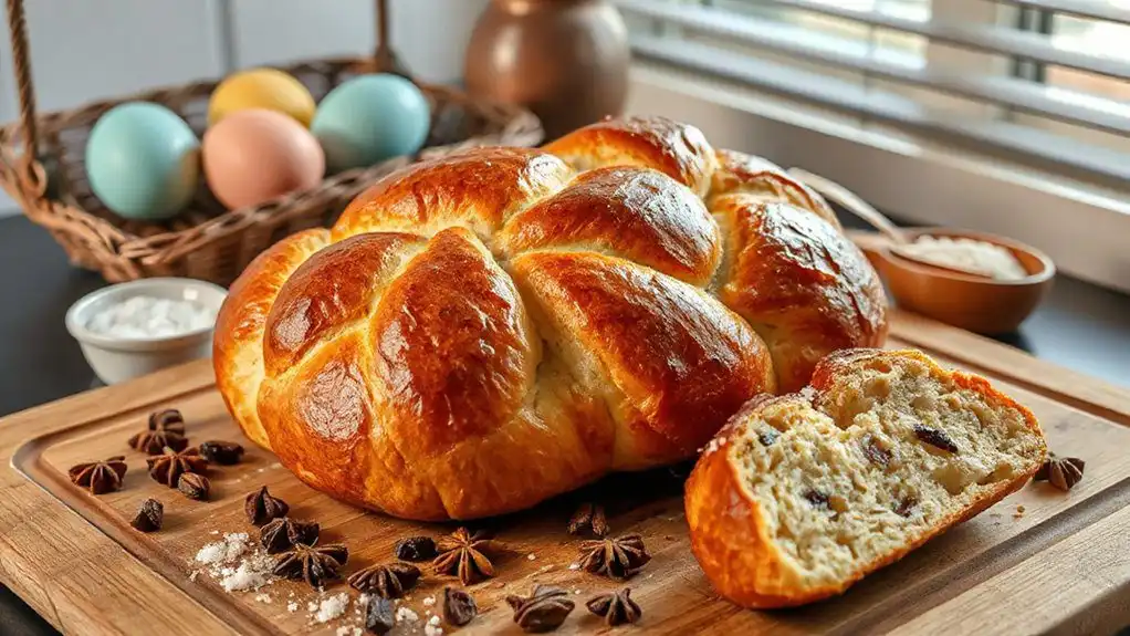 easter bread with anise
