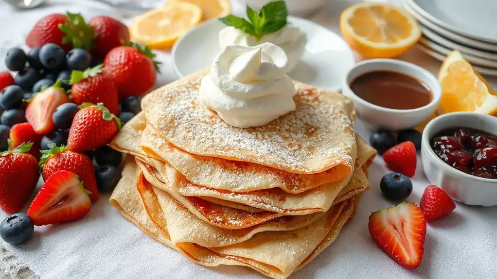 easter brunch crepes recipe