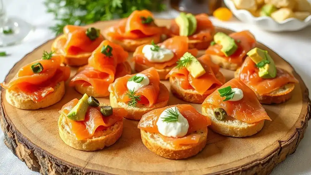 easter brunch smoked salmon