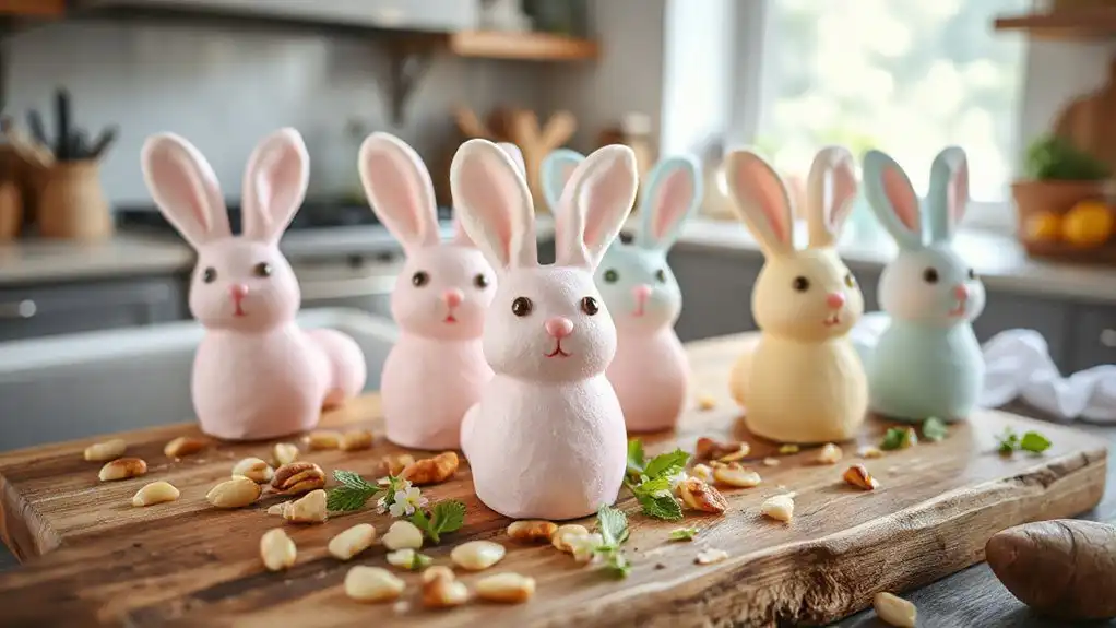 easter bunny marshmallow treats