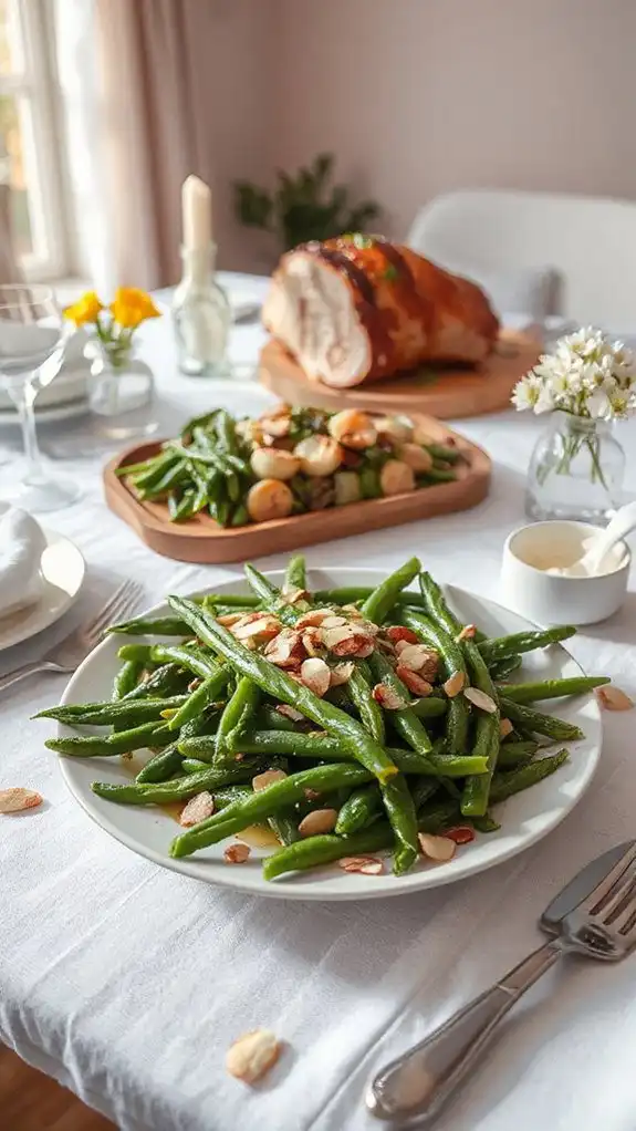 easter centerpiece dish pairings