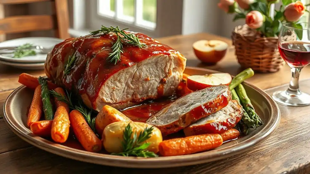easter pork loin roast
