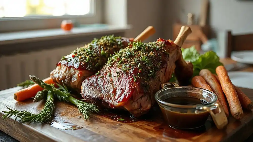 easter rack of lamb