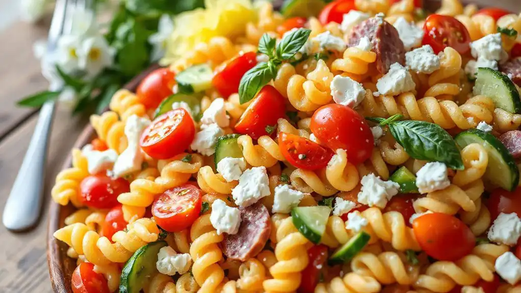 easter themed pasta salad recipe