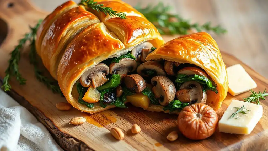 easter vegetarian wellington recipe