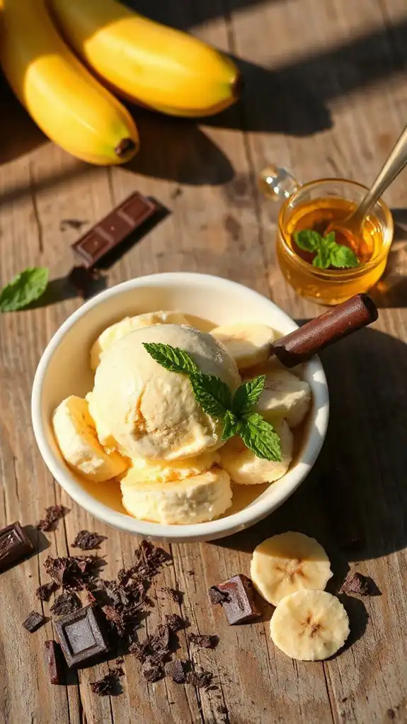 easy creamy banana dessert