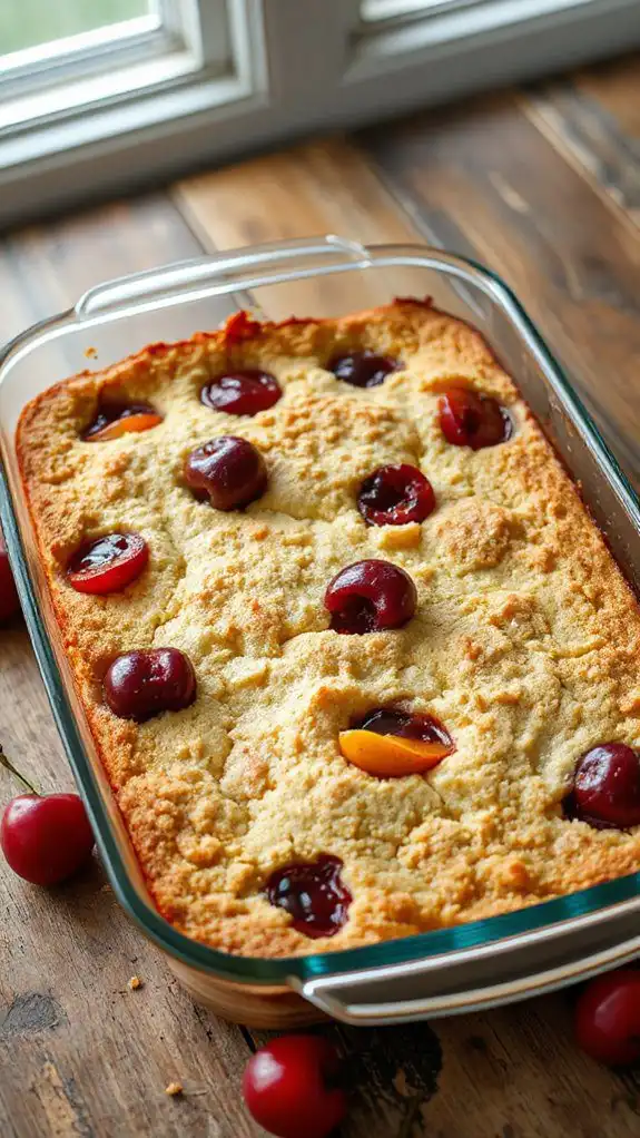 easy dump cake dessert