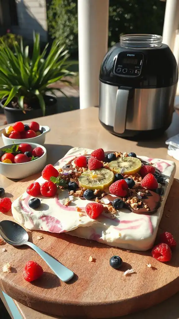 easy frozen yogurt treat