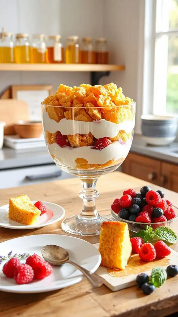 easy layered honeycomb dessert