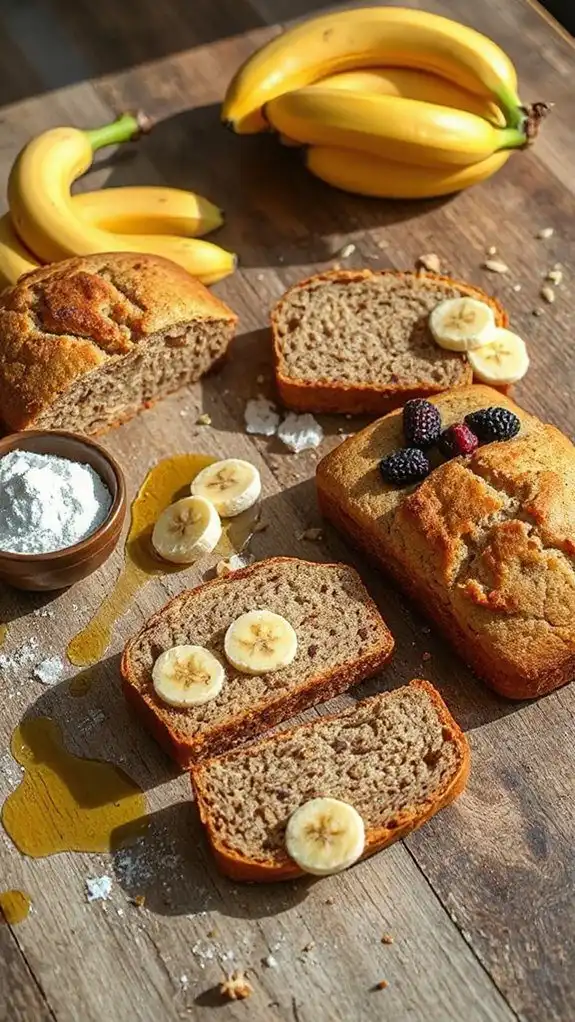 eggless banana bread adaptations