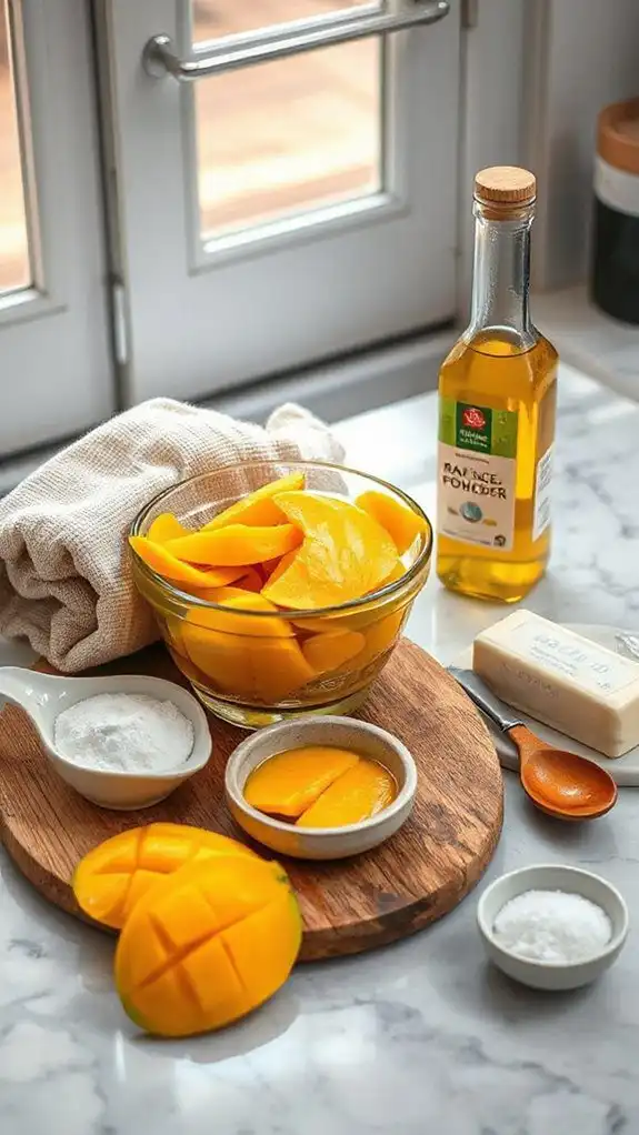 eggless mango cake essentials