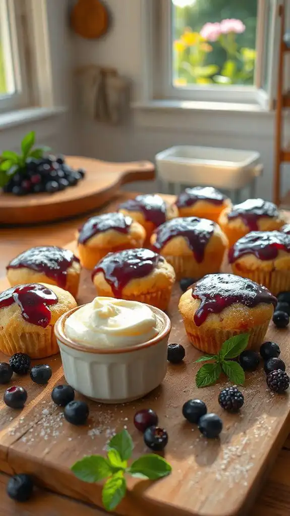 elderberry muffins healthful summer treat