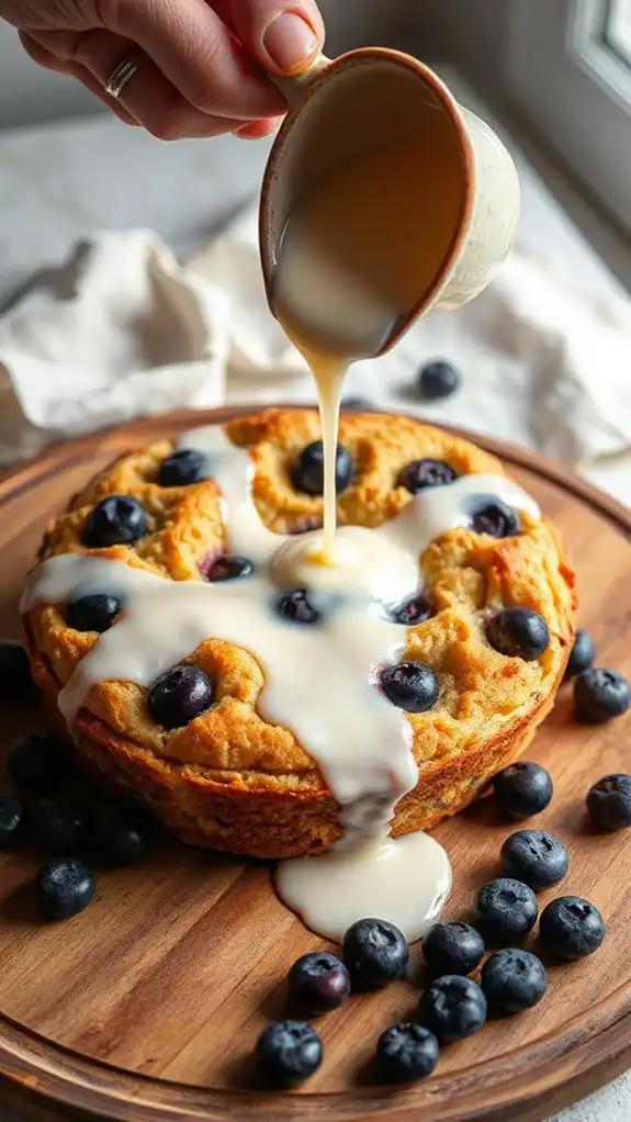elegant glaze drizzle art