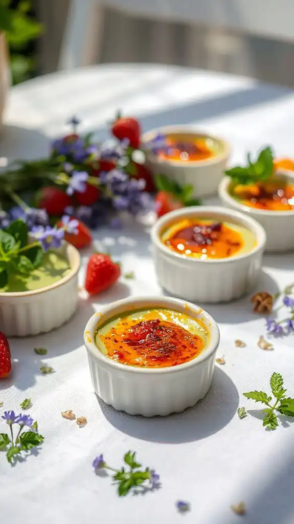 elegant matcha dessert delight