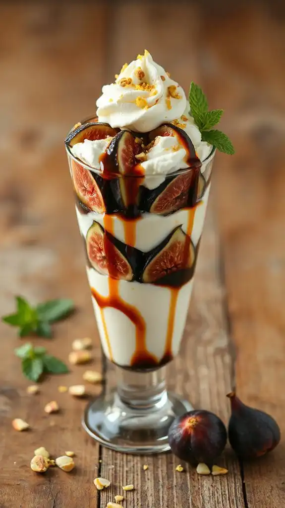 elegant no bake dessert parfait