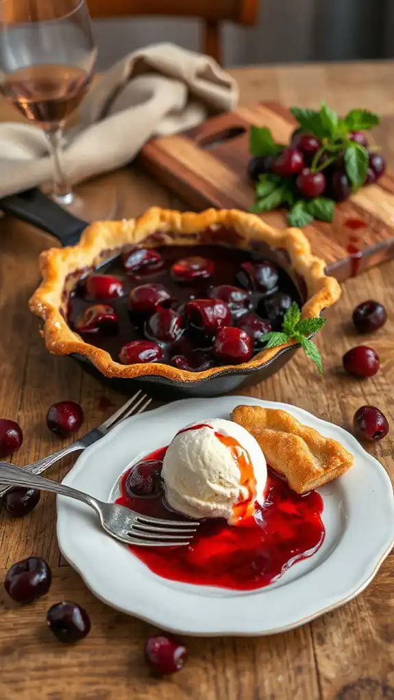 elegant plating and pairings