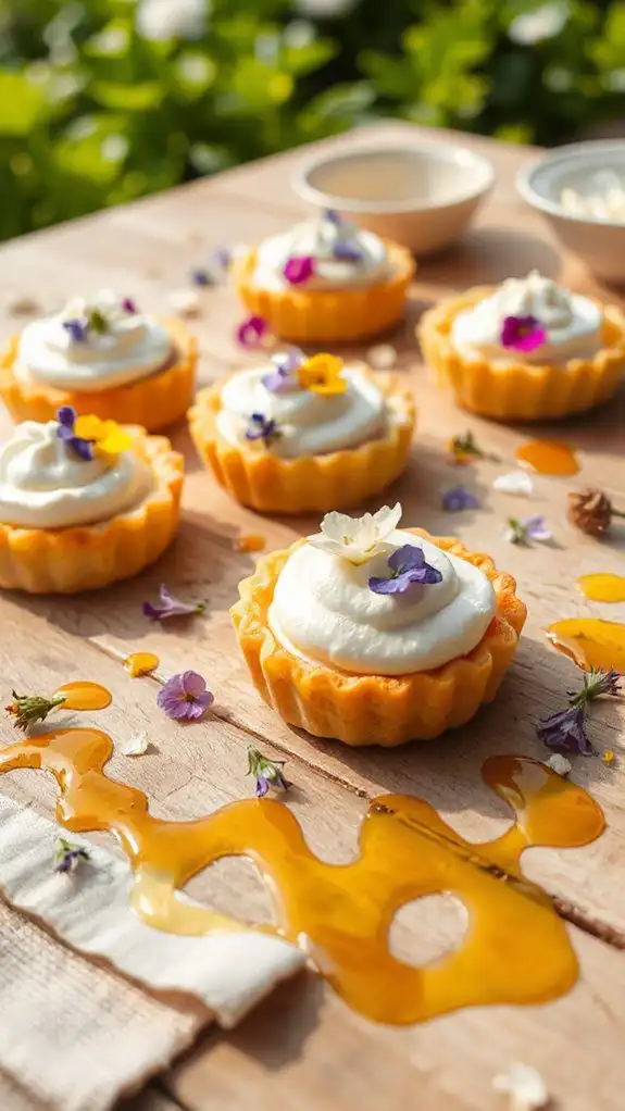 elegant summer dessert tarts