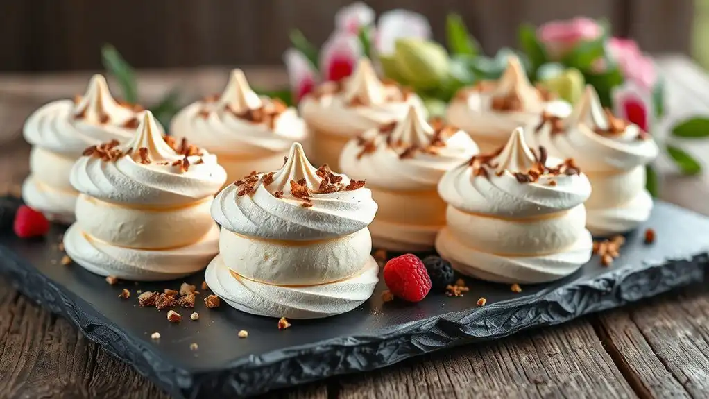 elegant summer merengue treats
