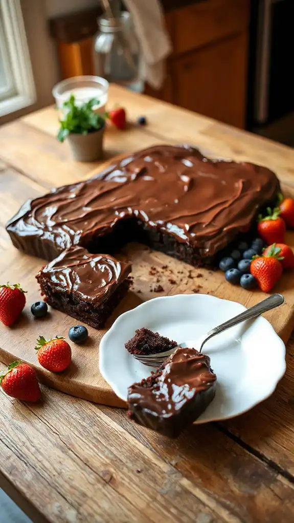 elevate texas cake pairings
