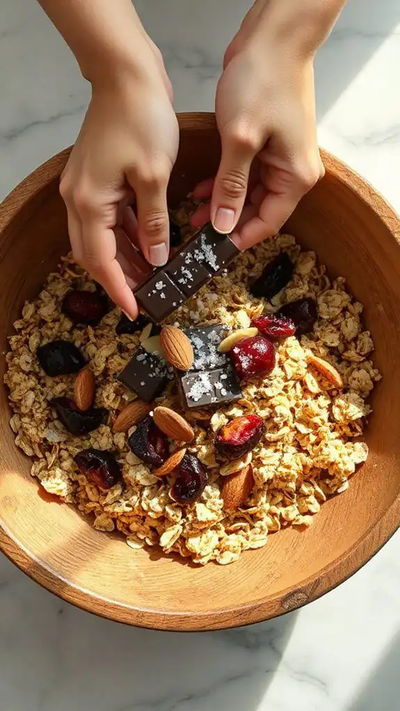 enhance granola with mix ins