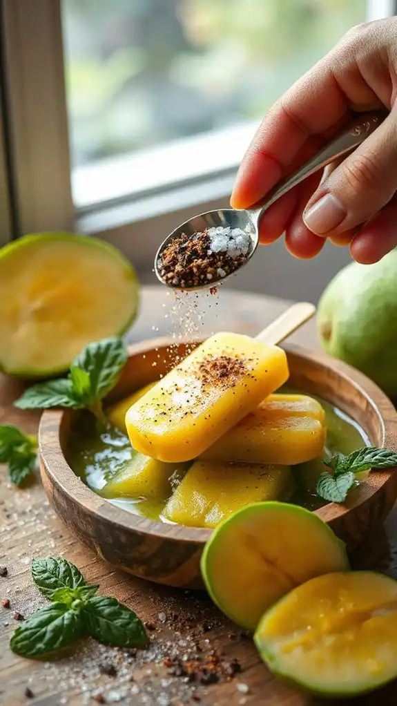 enhance mango with spices