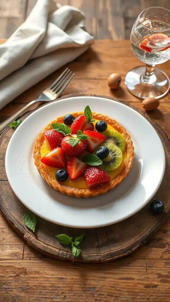 enjoy with complementary flavors
