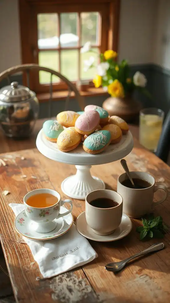 enjoy with warm beverages