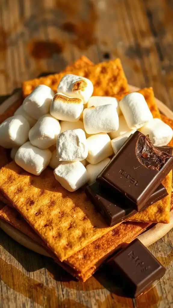 essential s mores tart ingredients