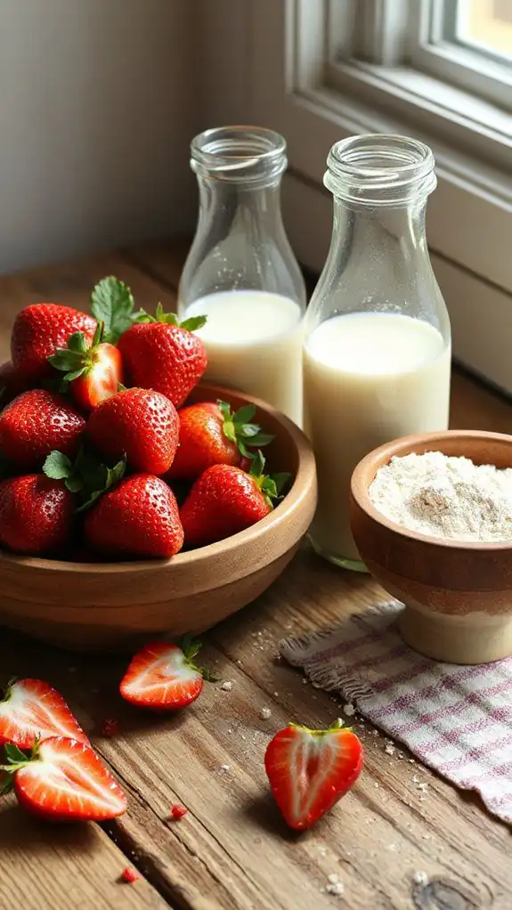 essential vegan scone ingredients