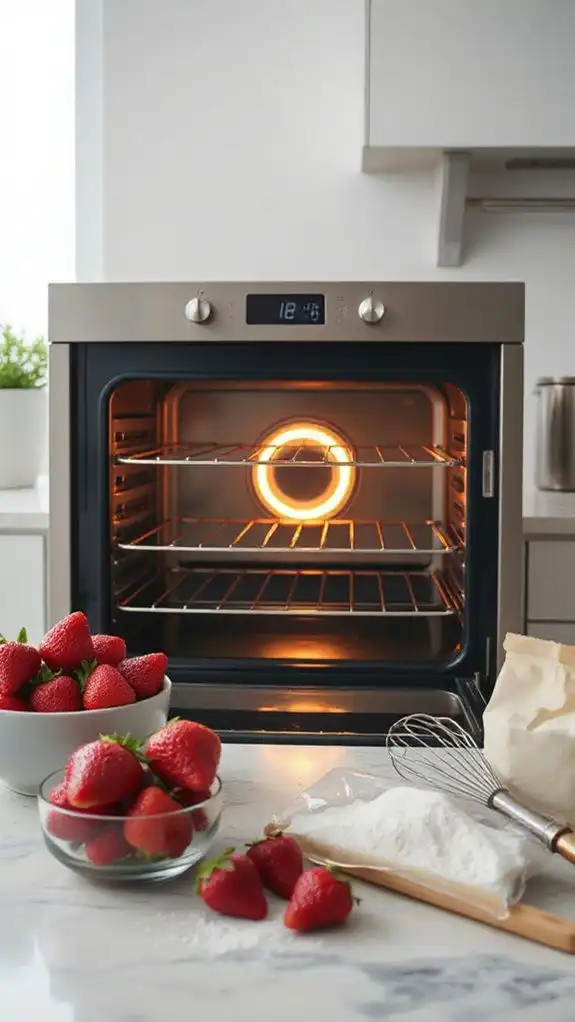 even baking energy savings preheating