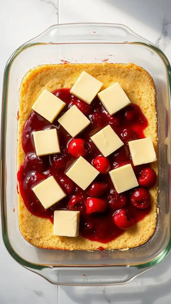 even fresh butter layer