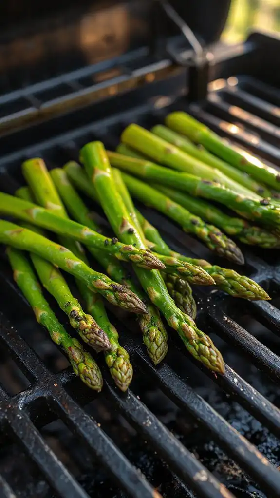 evenly grilled asparagus rotation evenly grilled asparagus rotation