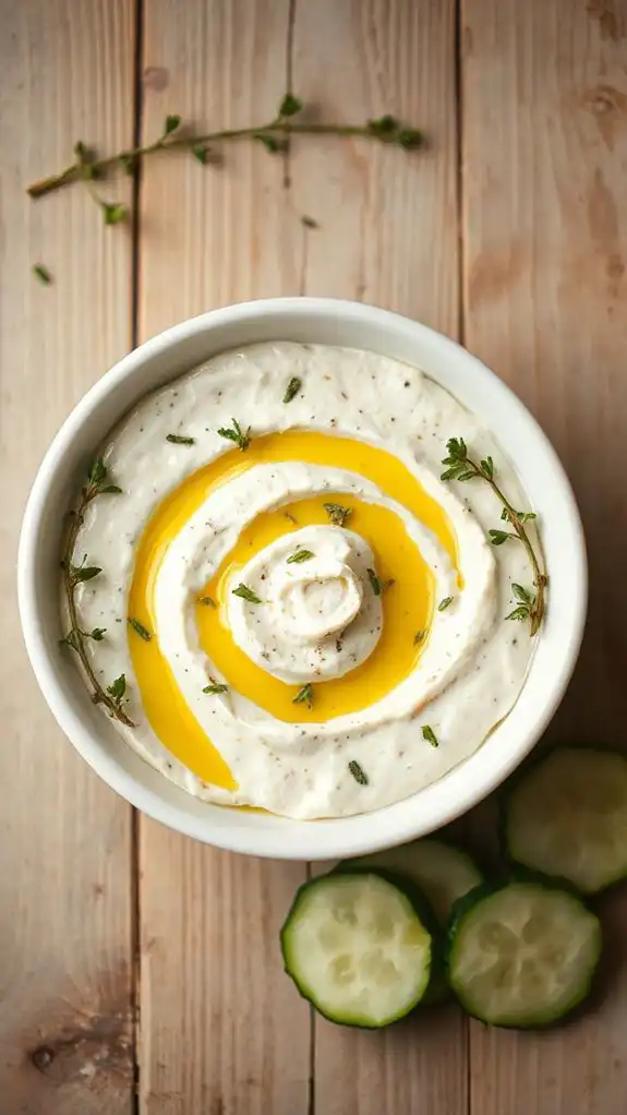 evenly incorporate fresh thyme