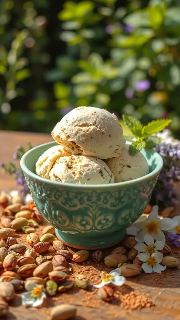 exotic cardamom pistachio delight