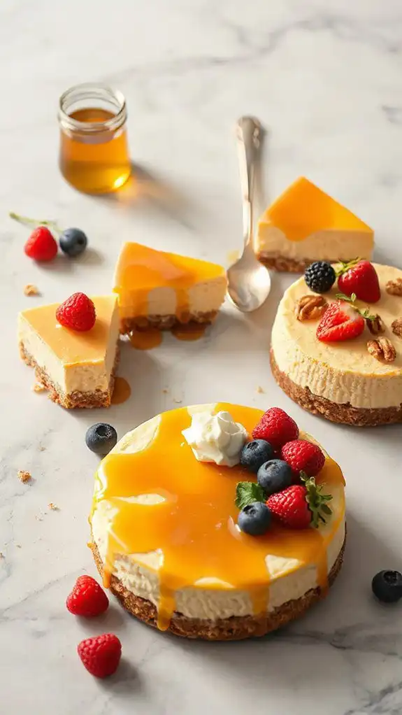 exotic honey cheesecake variations