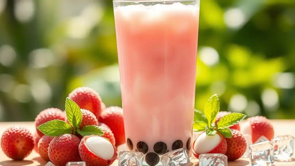 exotic summer lychee treats